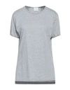 Vivienne Westwood Woman T-shirt Light Grey Size S Cotton