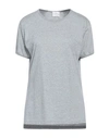 Vivienne Westwood Woman T-shirt Light Grey Size S Cotton In Grey