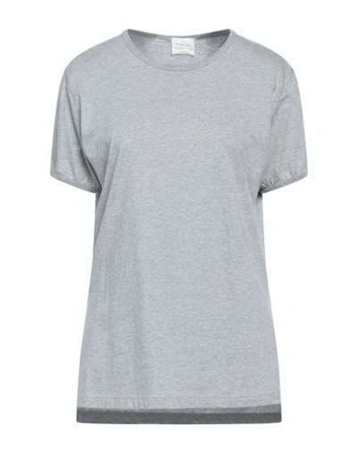 Vivienne Westwood Woman T-shirt Light Grey Size S Cotton