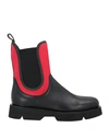 Triver Flight Woman Ankle Boots Black Size 10 Soft Leather In Black