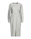 Isabel Marant Woman Midi Dress Grey Size 6 Modal, Polyurethane