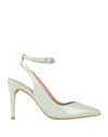 Liu •jo Woman Pumps Light Green Size 7 Soft Leather