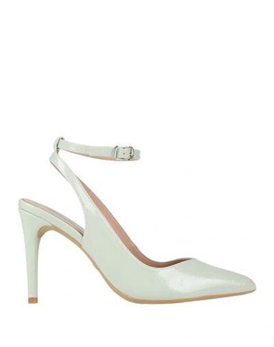 Liu •jo Woman Pumps Light Green Size 7 Soft Leather