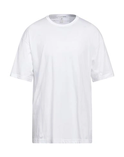 Comme Des Garçons Shirt Man T-shirt White Size Xs Cotton