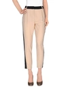 ANGELO MARANI ANGELO MARANI WOMAN PANTS BEIGE SIZE 8 POLYESTER, ELASTANE