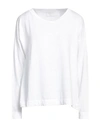 Daniele Fiesoli Woman T-shirt White Size 3 Linen, Elastane