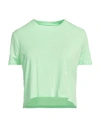 Circle Woman T-shirt Green Size Xs Tencel Lyocell, Elastane, Lycra