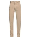 Tramarossa Man Pants Light Brown Size 32 Cotton, Polyester, Elastane In Beige