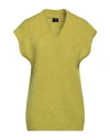 No.w No. W Woman Sweater Acid Green Size M Mohair Wool, Acrylic, Polyamide, Wool, Elastane