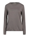 Massimo Alba Woman Sweater Light Brown Size M Cotton, Cashmere In Beige