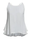 See U Soon Woman Top Off White Size 3 Viscose