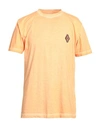 Marcelo Burlon County Of Milan Marcelo Burlon Man T-shirt Mandarin Size L Cotton, Elastane, Polyester