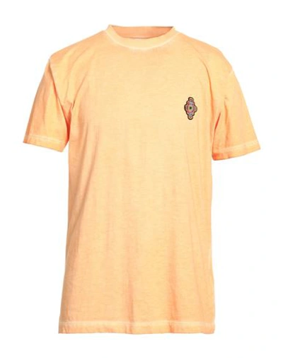 MARCELO BURLON COUNTY OF MILAN MARCELO BURLON MAN T-SHIRT MANDARIN SIZE L COTTON, ELASTANE, POLYESTER