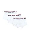 MOSCHINO MOSCHINO MAN BOXER WHITE SIZE XXL COTTON, ELASTANE