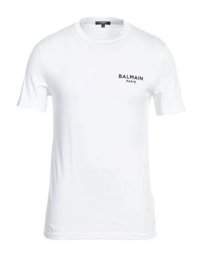 Balmain Cotton T-shirt In White