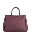 Gum Design Woman Handbag Deep Purple Size - Rubber In Purple