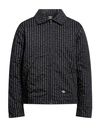 Dickies Man Jacket Black Size L Cotton In Black