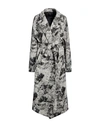 Kimo No-rain Woman Coat Black Size L Cotton, Hemp, Acrylic, Polyamide, Virgin Wool In Black