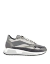 Lardini By Yosuke Aizawa Man Sneakers Grey Size 12 Soft Leather In Grey