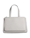 Valextra Woman Handbag Grey Size - Calfskin In Grey