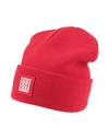 Dsquared2 Man Hat Red Size Onesize Wool