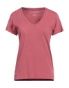 Majestic Filatures Woman T-shirt Pastel Pink Size 1 Cotton In Pink