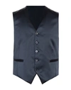 Preludio By A.n. Preludio By A. N. Man Vest Midnight Blue Size 42 Polyester In Blue
