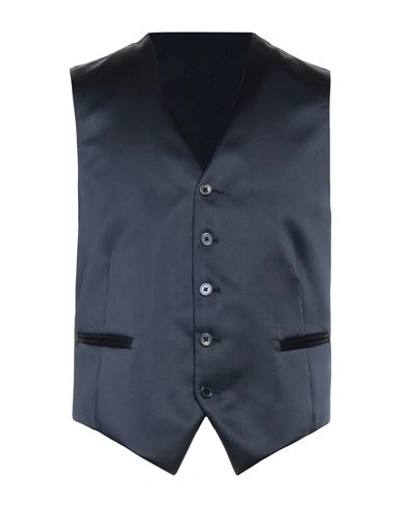 Preludio By A.n. Preludio By A. N. Man Vest Midnight Blue Size 42 Polyester