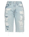 Frame Denim Shorts In Blue