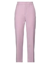 N°21 Woman Pants Lilac Size 6 Polyester, Wool, Elastane In Purple