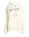 Isabel Marant Étoile Isabel Marant Etoile Woman Sand Cotton Blend Mansel Sweatshirt In White