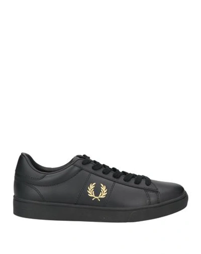Fred Perry Spencer Leather B2333 Black