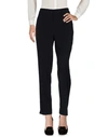 Paola Rossini Woman Pants Midnight Blue Size 4 Polyester, Viscose, Wool, Elastane In Blue