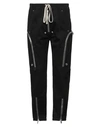 Rick Owens Bauhaus-inspired Cargo Pants With Elastic Waistband In Black