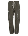 Rick Owens Man Pants Military Green Size 30 Cotton