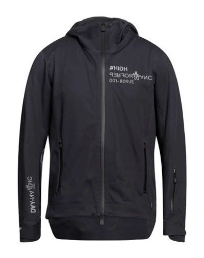 Moncler Grenoble Man Jacket Black Size Xl Polyamide, Polyester