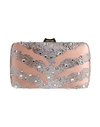 Roberto Cavalli Woman Handbag Blush Size - Textile Fibers In Pink