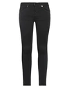 Lexy Scott Woman Denim Pants Black Size 4 Cotton, Elastane