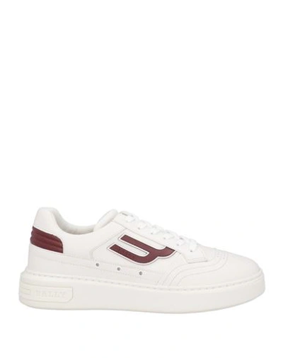 Bally Man Sneakers White Size 10.5 Soft Leather