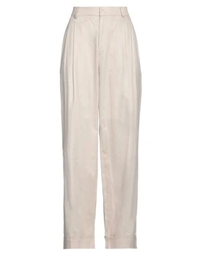 Acheval Pampa Àcheval Pampa Woman Pants Beige Size Xs Cotton, Elastane