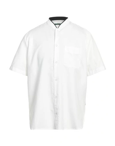 Hand Picked Man Shirt White Size L Cotton