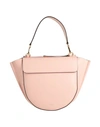 Wandler Woman Handbag Blush Size - Calfskin In Pink