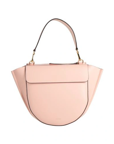Wandler Woman Handbag Blush Size - Calfskin In Pink