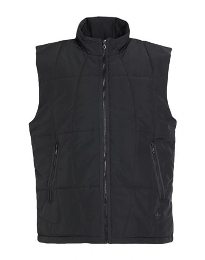 Adidas Originals Adv Padded Vest Man Jacket Black Size Xl Recycled Polyester