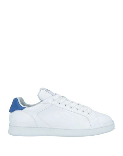 Missoni Sport Leather Trainers In White