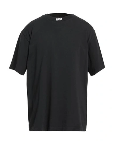 Heron Preston Man Black Cotton Oversize T-shirt