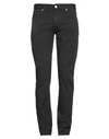 Pt Torino Man Pants Black Size 38 Cotton, Elastane