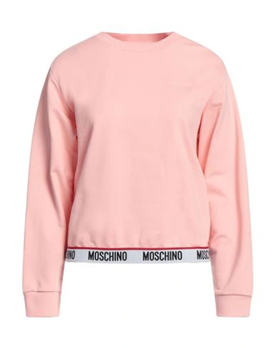 Moschino Woman Undershirt Pink Size Xl Cotton, Elastane