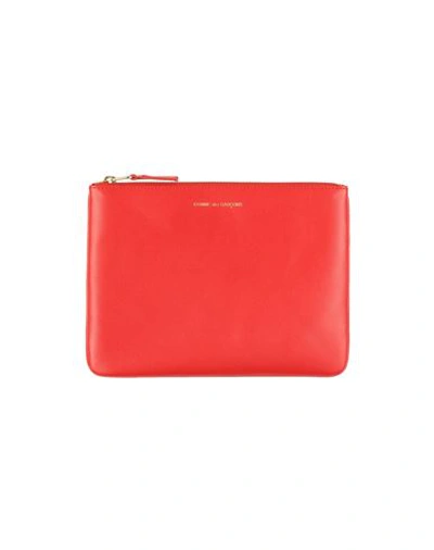 Comme Des Garçons Woman Pouch Red Size - Bovine Leather