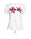 Moschino Woman T-shirt White Size Xl Cotton